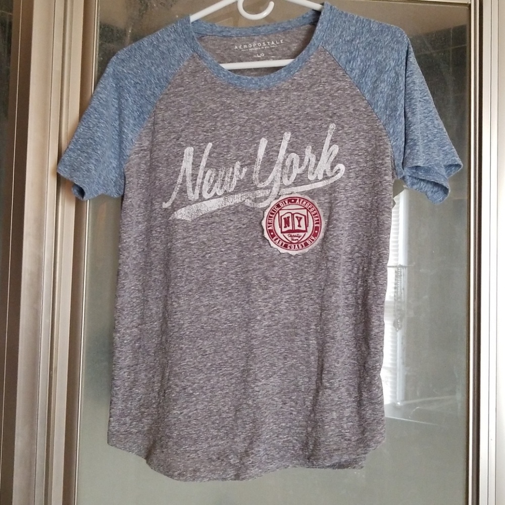 Aeropostale NYC baseball tee